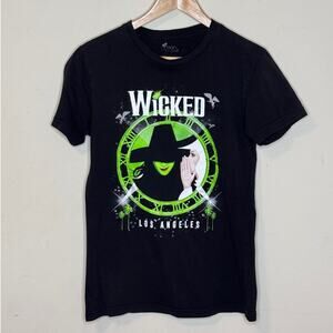 Wicked The Musical Broadway Show Unisex Los Angeles Two Witch Tee Size: M